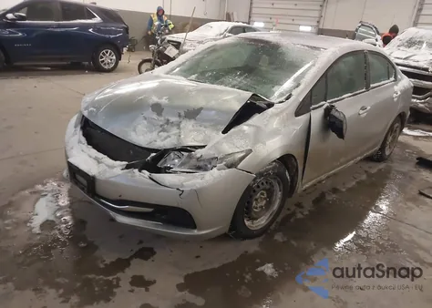 2013 Honda Civic Lx из США, поврежденный, VIN 2HGFB2F52DH582012